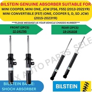 BILSTEIN GENUINE ABSORBER (FRONT, REAR) FOR MINI COOPER, MINI ONE, JCW [F56, F55] '13-21YR / CONVERT