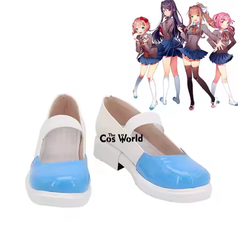 DDLC Sayori Natsuki Yuri Customizable Game Anime Cosplay Shoes