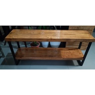 dunkirk.ph | Palochina Wood and Metal Console Table