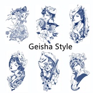 Geisha Tattoo Sticker Waterproof Lasts to 15 Days Long Lasting Magic tattoo sticker long