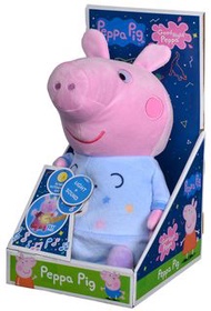 [預訂2404][特價] Simba Peppa Pig - Good Night Peppa Plush (Blue) 粉紅豬小妹：佩佩睡覺公仔（藍色）