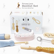Princess Lexie Dentist Set | Children Dentist Pretend Play Kit | Wooden Dental Toys Set |Teaching Te