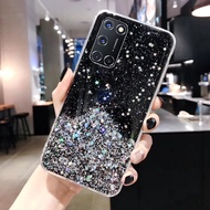 New phone Case Samsung Galaxy Note 20 Ultra 5G Note20 Phone Cover Bling Glitter Star Space Soft TPU Casing
