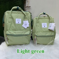 Nekokissbag Anello Canvas Backpack (แถมตุ๊กตา) อเนลโล กระเป๋าเป้สะพายหลัง รุ่นผ้าแคนวาส Mini & Class