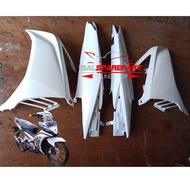 Bodi Plus Sayap Yamaha Jupiter Mx New 135 Dubel Disck Warna Putih / Bodi Cover Sayap Yamaha Jupiter 