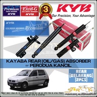 KAYABA KYB PREMIUM / EXCEL G Perodua Kancil Oil / Gas Shock Strut Absorber ( REAR 2PCS )
