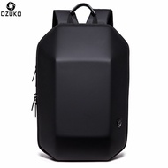 OZUKO Men Backpack Waterproof Laptop Back Pack Three-dimensional Geometric Backpacks Fashion School Bags Male Travel Bag Casual