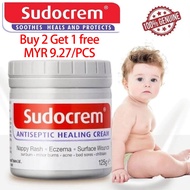Sudocrem Sudocream (125g) Baby Nappy Rash Cream Antiseptic Healing Cream Eczema Surface Wounds Cream