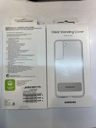 Samsung 三星 Galaxy S22 Clear Standing Cover Case 透明立架式保護套 陳列室自取送 保護貼 一張(數量有限)