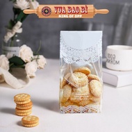 Cookie bag, pineapple cake snack bag, size 8.5x23+6 (50 bags/product) - KING OF BAO BI