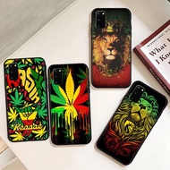 King Rasta Lion Poster by Phone case OPPO A91 A92 A52 A72 A92S A93 A94 A95 F15 R9S F1 Plus Soft Silicone Black
