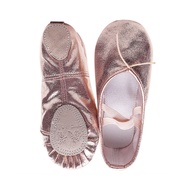 hot【DT】 Kids Ballet Shoes Slippers Split Sole Children Practice Dancing