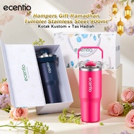 Ecentio Gift Set Tumbler Stainless Steel 900ml Hampers Ramadhan acc13 Tumbler Tahan Sejuk