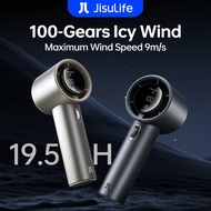 JisuLife Handheld Fan Pro1s Portable Kipas mini 100 Speed Turbo berdiri 5000mah Rechargeable With St
