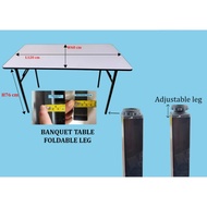 Foldable Banquet Table Event / Folding Table / MEJA LIPAT / Outdoor Dining Meja Lipat Niaga