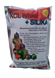 PUPUK KCL WHITE PLUS SILIKA 1KG ORIGINAL KEMASAN PABRIK