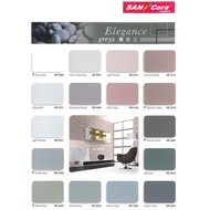 5LT SANCORA MAGNUM / SILK GUARD PAINT / CAT KAPUR / GREY SERIES / CAT DALAM RUMAH