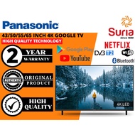 (Free Delivery Kedah,Penang dan Perlis)Panasonic 43/50/55/65 Inch LED 4K HDR Google TV TH-43LX650K TH-50/55/65MX650K