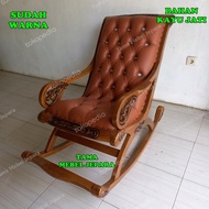 kursi goyang kayu jati kursi santai goyang kursi malas