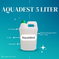 Aquadest / Akuades / Aquades / Air Suling 5 Liter