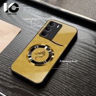 Casing hp REALME C71 Softcase REALME C71 Case Glossy Casing Shiny Glass Protector Mobile Phone Acces
