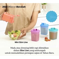 Tupperwaremini Slim Line 1 set Of Contents 4 pcs (Versatile Container Can Be Used For A Soy Sauce / 