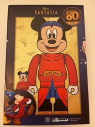 Mickey Mouse Fantasia 100%+400% Bearbrick Disney Magician