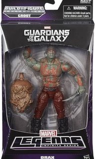 Marvel Legends Drax Figure Infinite Series Guardians Of The Galaxy GROOT BAF cgo $280