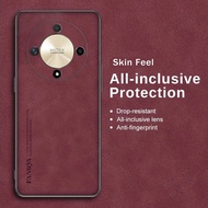 Honer X9b Case Sheepskin Leather Back Cover For HonorX9b Honor X9b 5G ALI-NX1 6.7" Camera Protect Fu