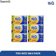 Nice Tissue Pack 6s 6 Pack Contains 6 Non-Perfumed Soft and Comfortable