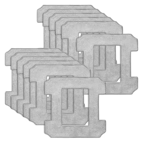 JDZD 12Pack Cleaning Cloths For Ecovacs Winbot W1 Pro/W1/W2 Omni/W2 Window Cleaning Robots,Ecovacs C