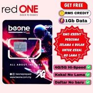 SIM Card redONE Prepaid Line Celcom 5G&4G