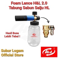 MESIN Foam Lance HL H&L 2.0 for J.LD JLD S2 Jet Cleaner Machine Snow Soap Bottle Tube Snow (includes