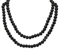 Unisex Ebony Wood (Karungali Katai) Jap Mala (Unpolished)| Religious Japa Mala Malai For Meditation|