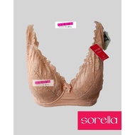 SORELLA Bra Wire Full Figure Buttonscarves N11-29728 Size 38E 40D 40E 42E