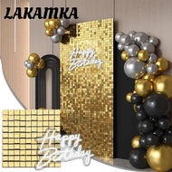 LAKAMKA Sequin Panel Wall Decor, Glitter Square Wedding Sequin Backdrop, Birthday Decoration Baby Sh