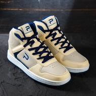 PAULMAY - Sepatu Sneakers Pria Lisbon High Cream Grey