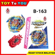 Ready Stock  Beyblade Burst Super King B-163 Booster Brave Valkyrie with Rubber 