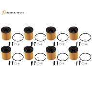 8PCS for  K3  1.6L for   1.5L Oil Filter Assy with Seals 26350-2M000 263502M000 26350 2M000