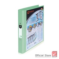 Elephant แฟ้ม แฟ้มห่วง 2 ห่วง แฟ้มโชว์เอกสาร No.221 VB A4 สีพาสเทล จำนวน 12 แฟ้ม