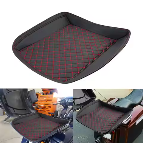 Motorcycle Tail Top Box Cover Pad Luggage Liner Inner Lining Cushion For Harley Touring Road King El