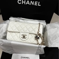 💎Chanel香奈兒｜23C白金足球cf大mini｜98新芯片款