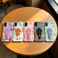 Rose Tassel Pendant Printed Candy Jelly 2-in-1 Phone Case For SAMSUNG F05 F07 F14 F17 4G 5G Casing P