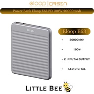 PowerBank Eloop E63 PD 100W with capacity 20000mAh Battery Pack PowerBank Orsen by Eloop