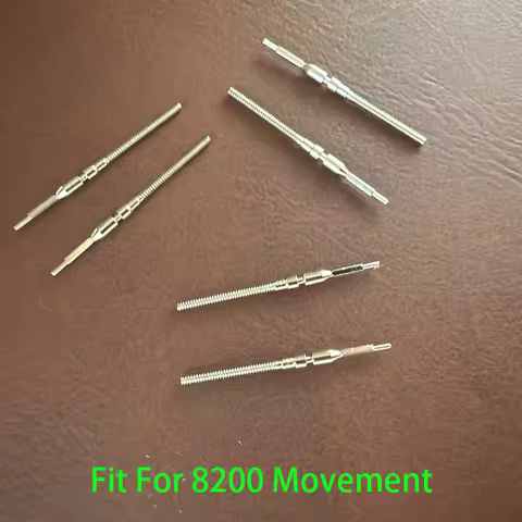 2pcs/4pcs 8215 8200 stainless steel crown Movement Crown Stem Fit 8215 8200 Automatic Mechanical Mov