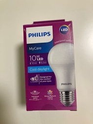 Philips飛利浦 E27 燈膽 白光 cool daylight 10W