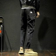 seluar slack lelaki seluar tracksuit lelaki Seluar musim bunga dan musim luruh lelaki gaya Korea tre