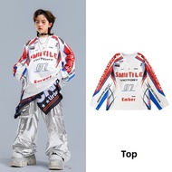 Hip Hop Streetwear Childrens Outfit Loose Fit