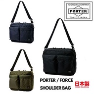 🇯🇵日本代購 🇯🇵日本製 PORTER FORCE SHOULDER BAG Porter SHOULDER BAG Porter斜揹袋 porter單肩包 porter斜咩袋 Porter斜孭袋 porter shoulder bag Yoshidakabam Yoshida &amp; Company 吉田 日本製手袋 made in Japan MIJ Porter 855-07415 生日禮物 聖誕禮物 情人節禮物 週年禮物 birthday gift Christmas present