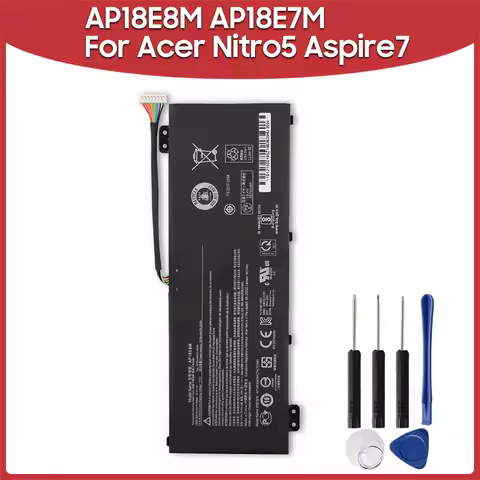 New Battery AP18E8M AP18E7M For Acer Predator HELIOS 300 PH315-52-713C NITRO 5 AN517-51-78SF Aspire 